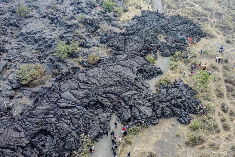Pacaya Lava Road Mejicanos